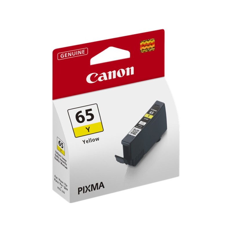 ORIGINAL Canon Cartuccia d'inchiostro giallo CLI-65y 4218C001 12,6ml