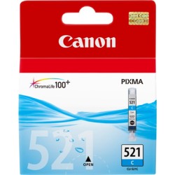 ORIGINAL Canon Cartuccia d'inchiostro ciano CLI-521c 2934B001 9ml