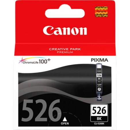 ORIGINAL Canon Cartuccia d'inchiostro nero CLI-526bk 4540B001 ~660 Seiten 9ml