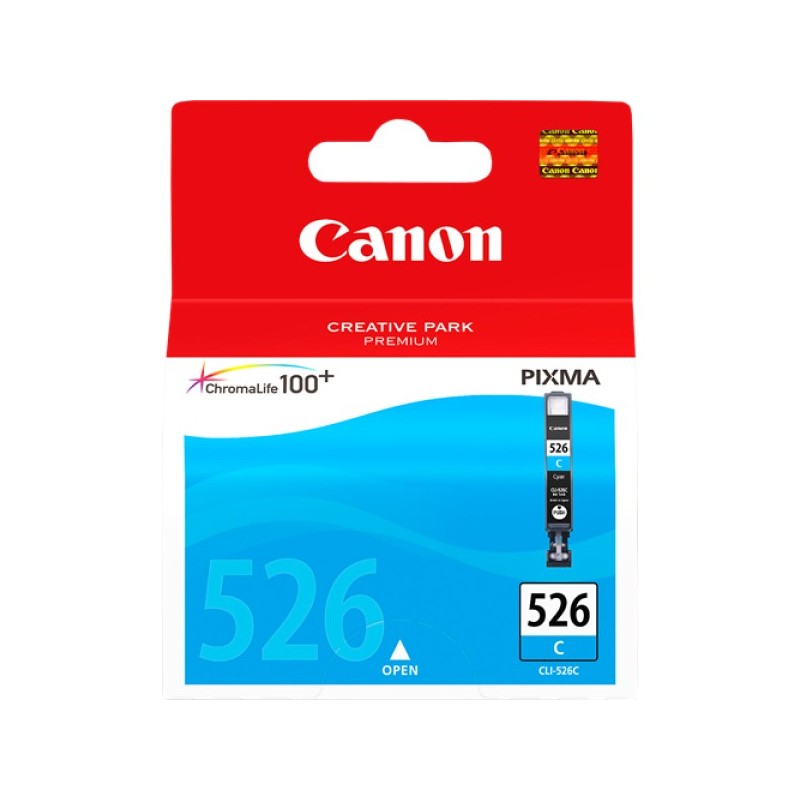 ORIGINAL Canon Cartuccia d'inchiostro ciano CLI-526c 4541B001 ~525 Seiten 9ml