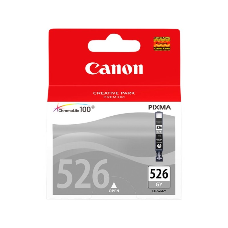 ORIGINAL Canon Cartuccia d'inchiostro Grigio CLI-526gy 4544B001 ~1515 Seiten 9ml