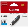 ORIGINAL Canon Cartuccia d'inchiostro ciano CLI-531c 6119C001 ~515 Seiten