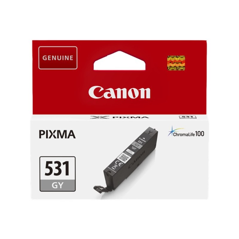 ORIGINAL Canon Cartuccia d'inchiostro grau CLI-531gy 6122C001 ~400 Seiten