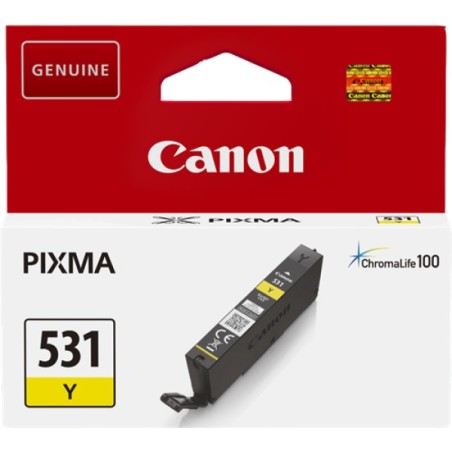 ORIGINAL Canon Cartuccia d'inchiostro giallo CLI-531y 6121C001 ~515 Seiten