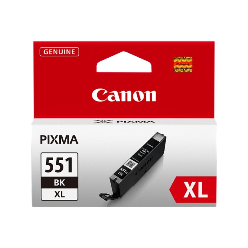 ORIGINAL Canon Cartuccia d'inchiostro nero CLI-551BK XL 6443B001 ~1125 Seiten 11ml Cartuccie d´inchiostro