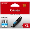ORIGINAL Canon Cartuccia d'inchiostro ciano CLI-551C XL 6444B001 ~665 Seiten 11ml Cartuccie d´inchiostro