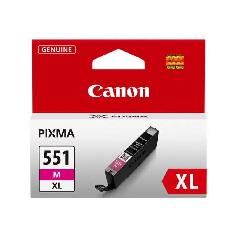 ORIGINAL Canon Cartuccia d'inchiostro magenta CLI-551M XL 6445B001 ~660 Seiten 11ml Cartuccie d´inchiostro