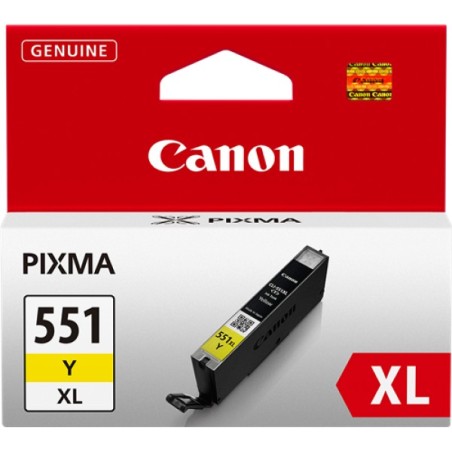 ORIGINAL Canon Cartuccia d'inchiostro giallo CLI-551Y XL 6446B001 ~685 Seiten 11ml Cartuccie d´inchiostro
