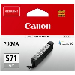 ORIGINAL Canon Cartuccia d'inchiostro Grigio CLI-571gy 0389C001 ~125 Seiten 6,5ml