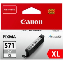 ORIGINAL Canon Cartuccia d'inchiostro Grigio CLI-571gy XL 0335C001 ~289 Seiten 11ml XL