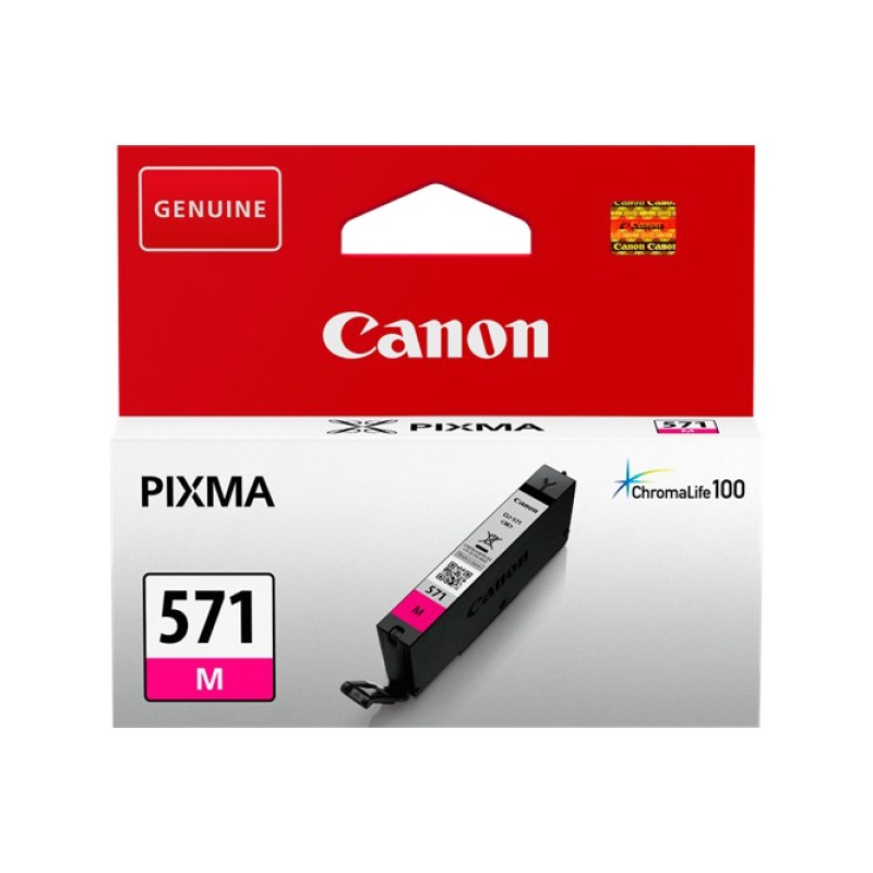 ORIGINAL Canon Cartuccia d'inchiostro magenta CLI-571m 0387C001 ~182 Seiten 6,5ml