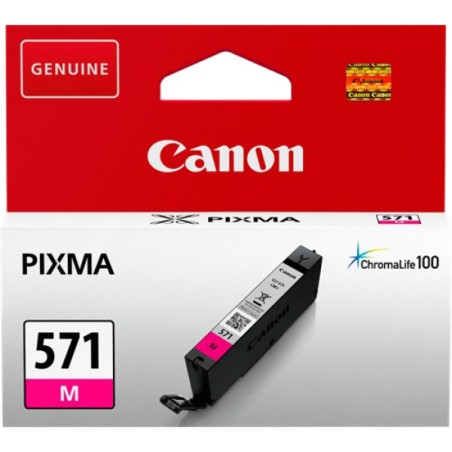 ORIGINAL Canon Cartuccia d'inchiostro magenta CLI-571m 0387C001 ~182 Seiten 6,5ml