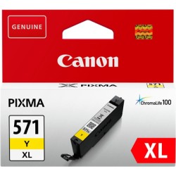 ORIGINAL Canon Cartuccia d'inchiostro giallo CLI-571y XL 0334C001 ~336 Seiten 11ml XL