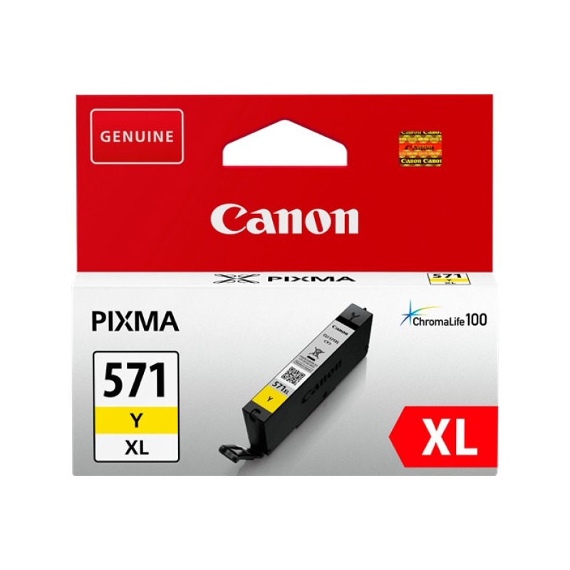 ORIGINAL Canon Cartuccia d'inchiostro giallo CLI-571y XL 0334C001 ~336 Seiten 11ml XL
