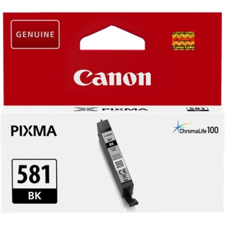 ORIGINAL Canon Cartuccia d'inchiostro nero CLI-581bk 2106C001 ~750 Seiten 5,6ml