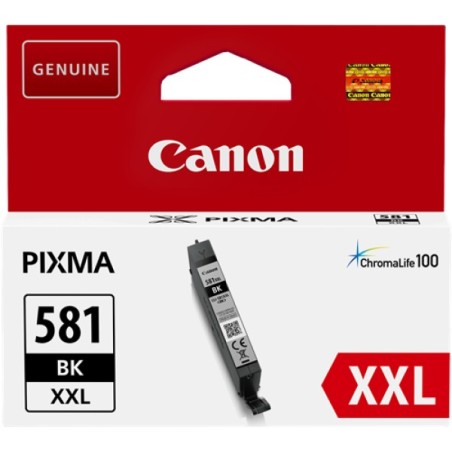 ORIGINAL Canon Cartuccia d'inchiostro nero CLI-581bk XXL 1998C001 ~6360 Seiten 11,7ml