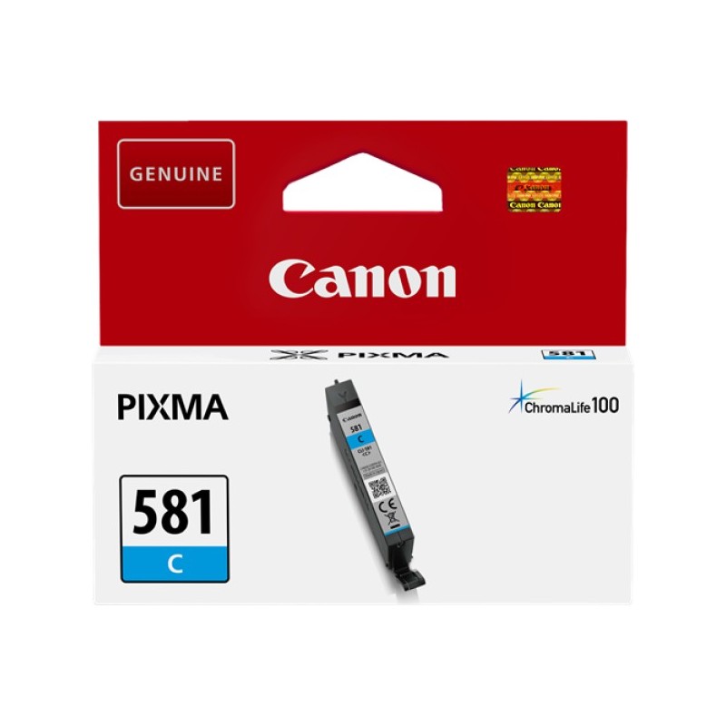 ORIGINAL Canon Cartuccia d'inchiostro ciano CLI-581c 2103C001 ~259 Seiten 5,6ml