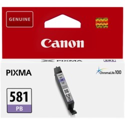 ORIGINAL Canon Cartuccia d'inchiostro Blu CLI-581pb 2107C001 ~1660 Seiten 5,6ml