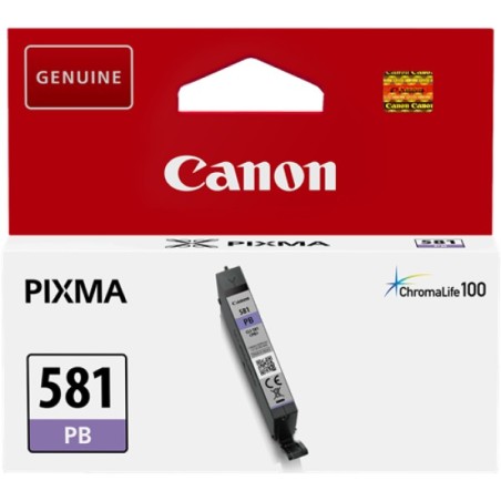 ORIGINAL Canon Cartuccia d'inchiostro Blu CLI-581pb 2107C001 ~1660 Seiten 5,6ml