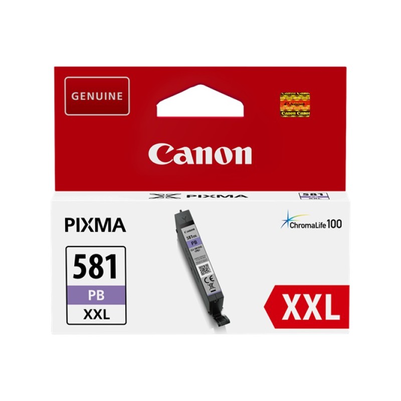 ORIGINAL Canon Cartuccia d'inchiostro Blu CLI-581pb XXL 1999C001 ~9140 Seiten 11,7ml