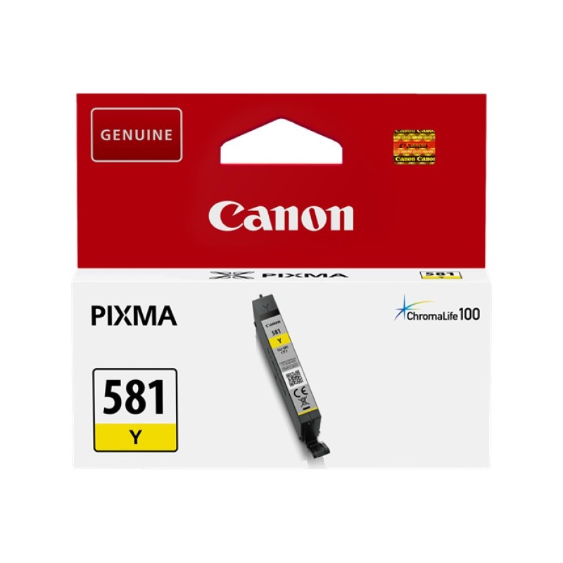 ORIGINAL Canon Cartuccia d'inchiostro giallo CLI-581y 2105C001 ~257 Seiten 5,6ml