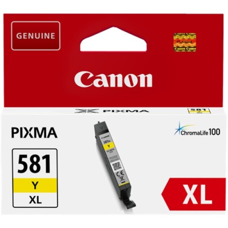 ORIGINAL Canon Cartuccia d'inchiostro giallo CLI-581y XL 2051C001 ~514 Seiten 8,3ml