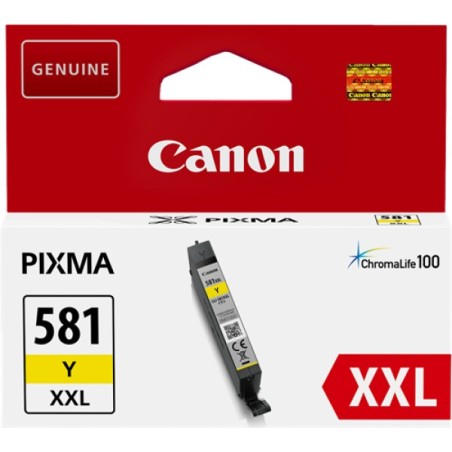ORIGINAL Canon Cartuccia d'inchiostro giallo CLI-581y XXL 1997C001 ~824 Seiten 11,7ml