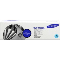 ORIGINAL Samsung toner ciano CLP-C600A ST878A ~4000 Seiten