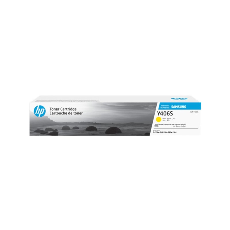 ORIGINAL Samsung toner giallo CLT-Y406S SU462A ~1000 Seiten