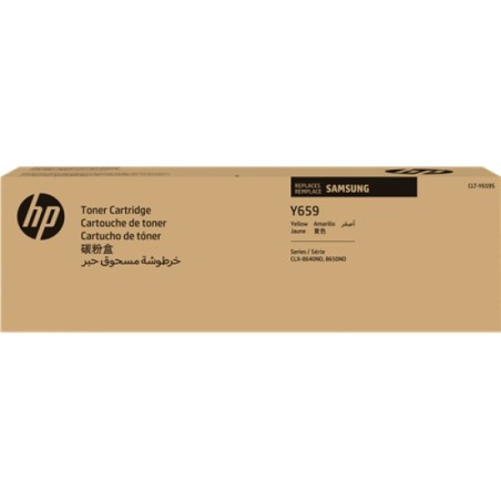 ORIGINAL Samsung toner giallo CLT-Y659S SU570A ~20000 Seiten