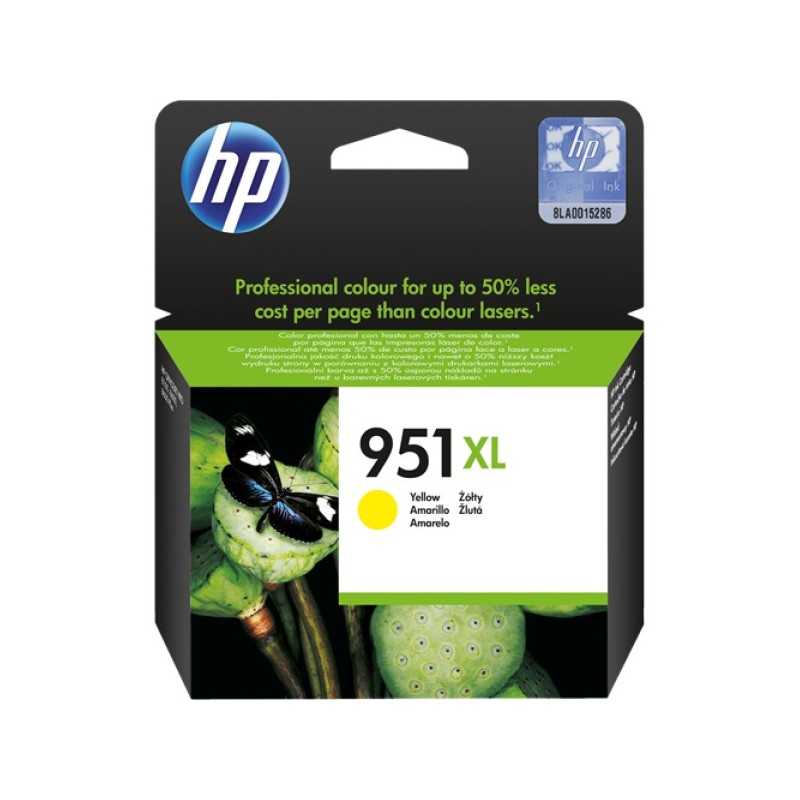 ORIGINAL HP Cartuccia d'inchiostro giallo CN048AE 951 XL ~1500 Seiten
