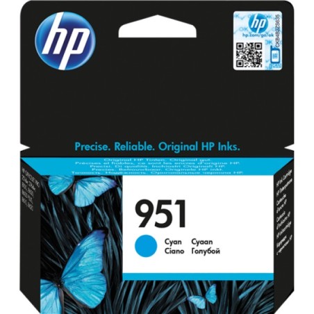 ORIGINAL HP Cartuccia d'inchiostro ciano CN050AE 951 ~700 Seiten