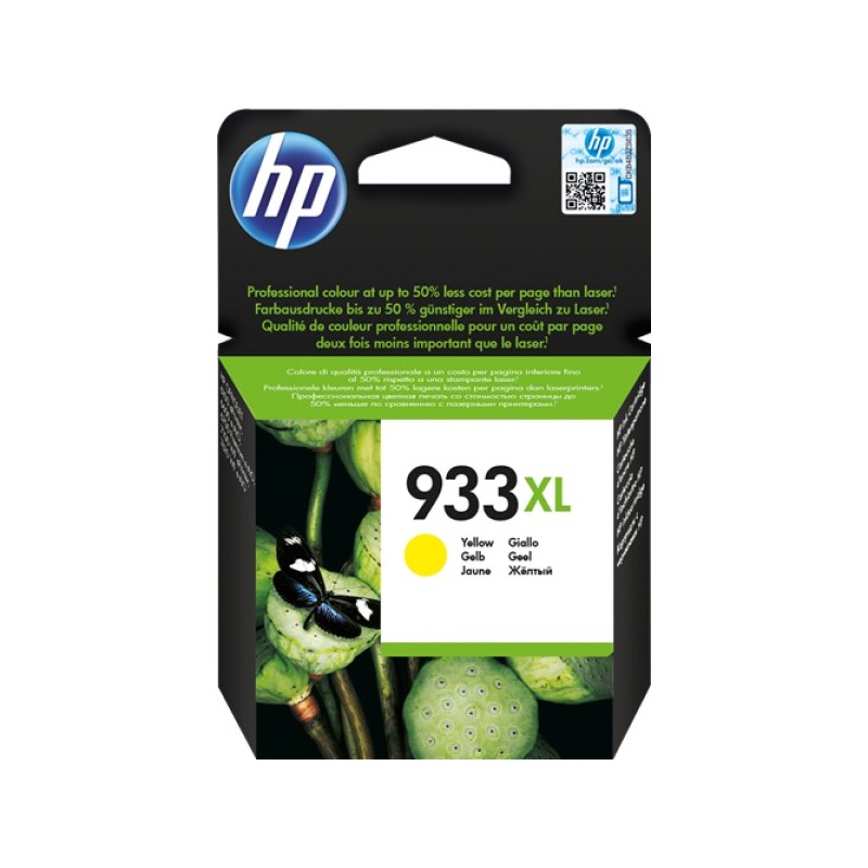 ORIGINAL HP Cartuccia d'inchiostro giallo CN056AE 933 XL ~825 Seiten Cartucce d'inchiostro