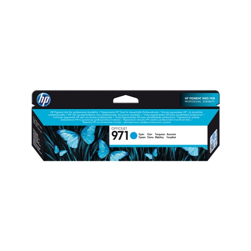 ORIGINAL HP Cartuccia d'inchiostro ciano CN622AE 971 ~2500 Seiten