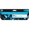 ORIGINAL HP Cartuccia d'inchiostro ciano CN622AE 971 ~2500 Seiten