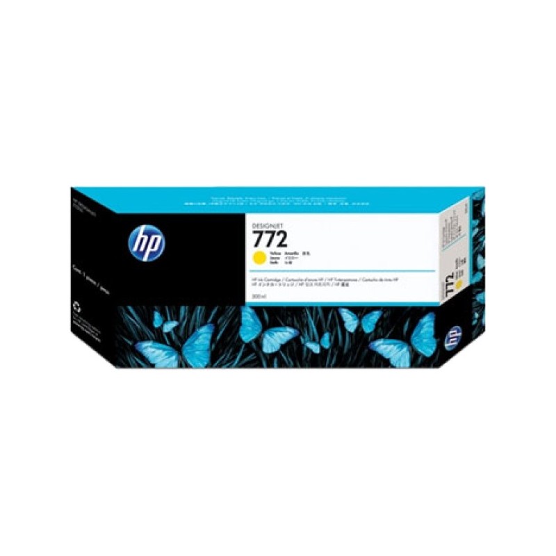 ORIGINAL HP Cartuccia d'inchiostro giallo CN630A 772 300ml inchiostro HP Vivera pigmentato