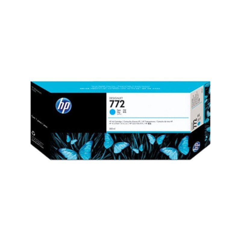 ORIGINAL HP Cartuccia d'inchiostro ciano CN636A 772 300ml inchiostro HP Vivera pigmentato