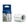 ORIGINAL Brother Etichette Bianco / Trasparente CZ-1005 50 mm Rotolo di etichette colorate 50 mm x 5 m, autoadesive