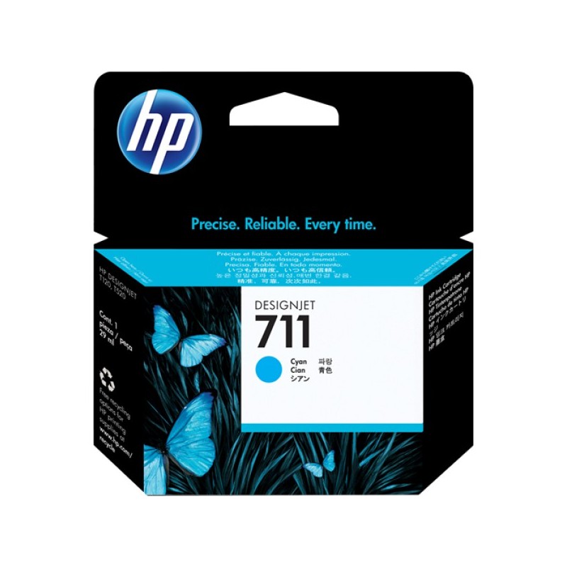 ORIGINAL HP Cartuccia d'inchiostro ciano CZ130A 711 29ml standard