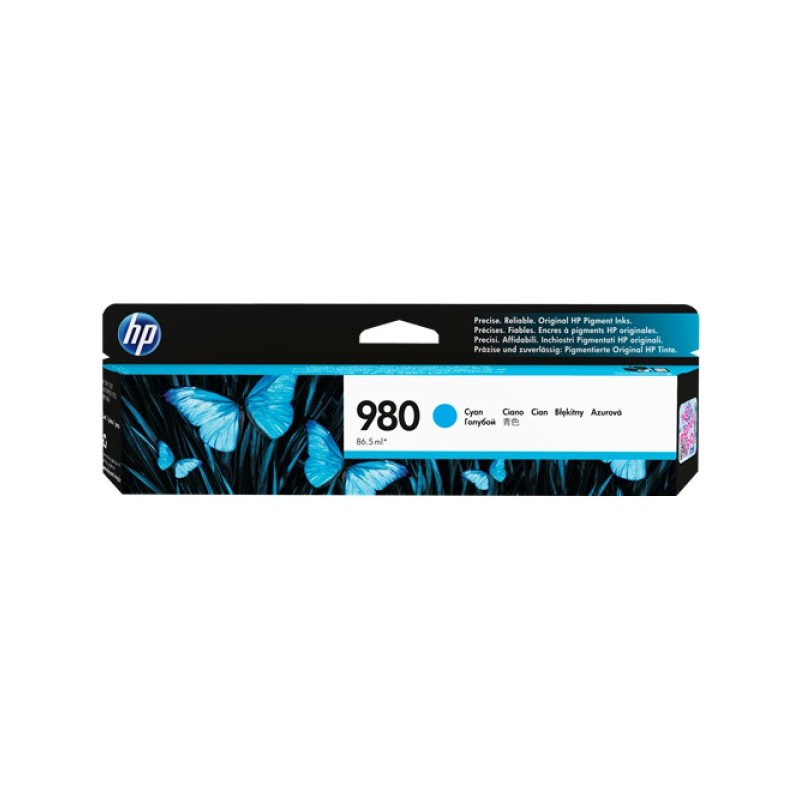 ORIGINAL HP Cartuccia d'inchiostro ciano D8J07A 980 ~6600 Seiten 86,5ml