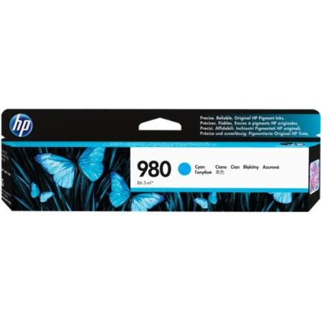 ORIGINAL HP Cartuccia d'inchiostro ciano D8J07A 980 ~6600 Seiten 86,5ml