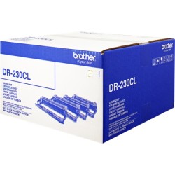 ORIGINAL Brother Tamburo differenti colori DR-230CL ~15000 Seiten Kit tamburo, bk/c/m/y
