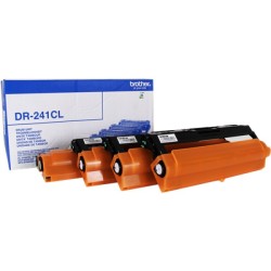 ORIGINAL Brother Tamburo nero / ciano / magenta / giallo DR-241CL ~15000 Seiten Kit tamburo, bk/c/m/y