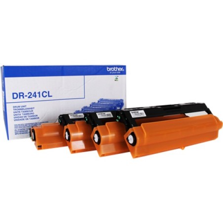 ORIGINAL Brother Tamburo nero / ciano / magenta / giallo DR-241CL ~15000 Seiten Kit tamburo, bk/c/m/y