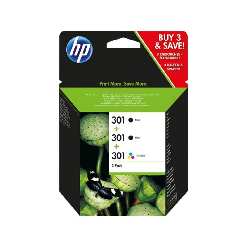 ORIGINAL HP Multipack nero / nero / differenti colori E5Y87EE MCVP 301