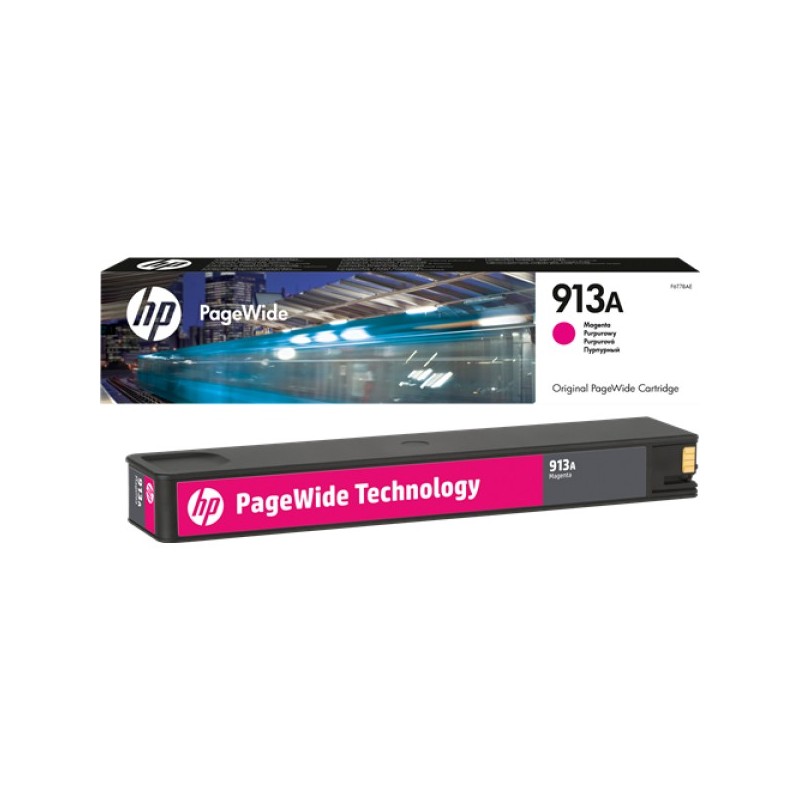 ORIGINAL HP Cartuccia d'inchiostro magenta F6T78AE 913A ~3000 Seiten