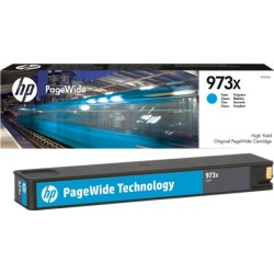 ORIGINAL HP Cartuccia d'inchiostro ciano F6T81AE 973X ~7000 Seiten