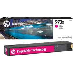 ORIGINAL HP Cartuccia d'inchiostro magenta F6T82AE 973X ~7000 Seiten