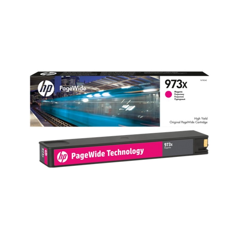 ORIGINAL HP Cartuccia d'inchiostro magenta F6T82AE 973X ~7000 Seiten