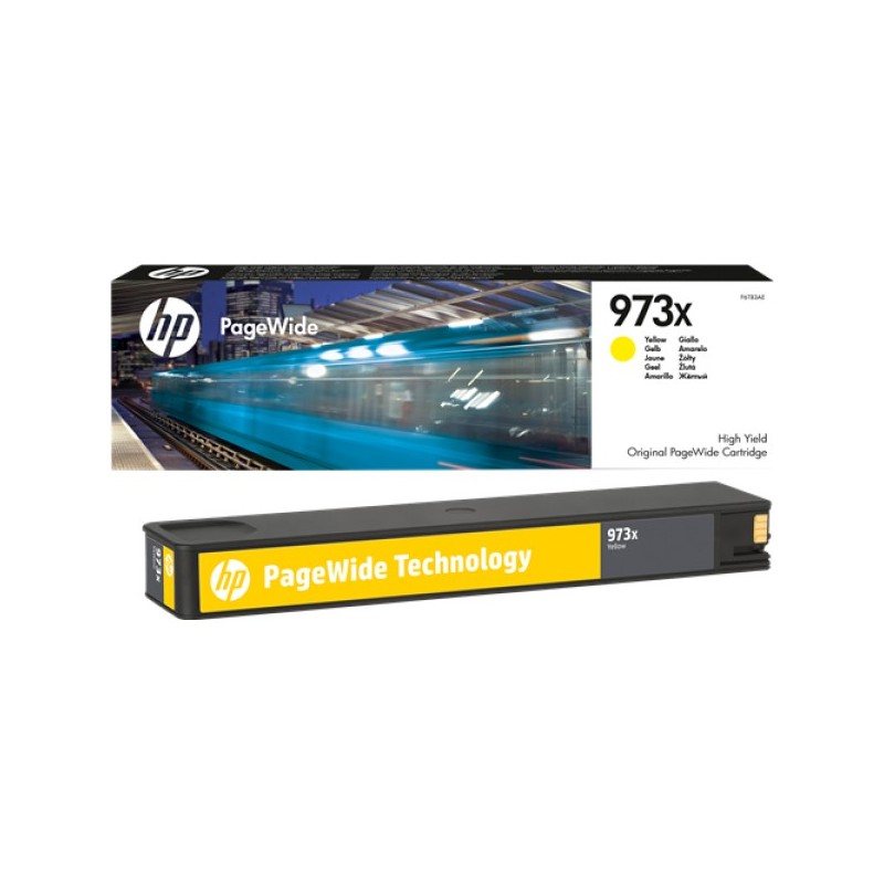 ORIGINAL HP Cartuccia d'inchiostro giallo F6T83AE 973X ~7000 Seiten